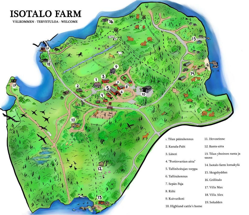 Isotalo Farm At Enaejaervi Lake Salo  Extérieur photo